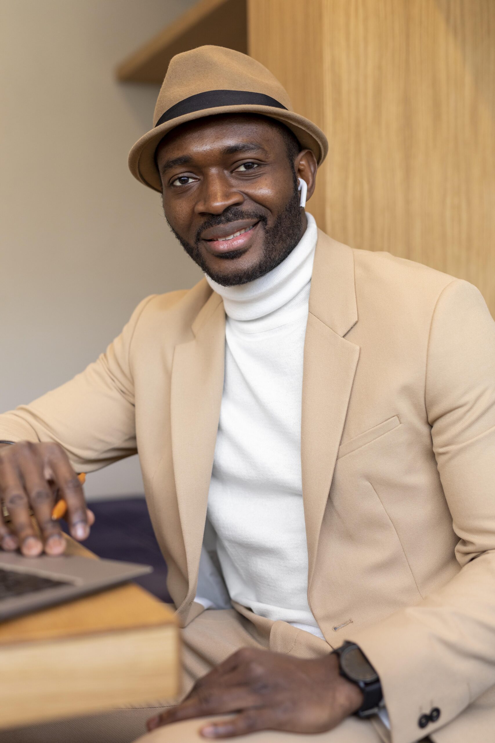 modern-african-american-man-working-coffee-shop